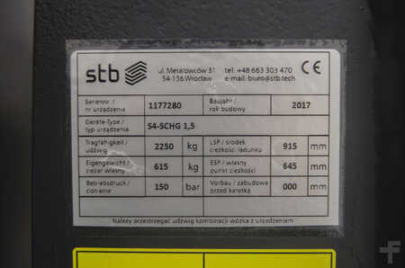 Hydraulic scoops 2017  Stabau S4-SCHG 1,5 (4)