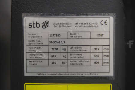 Hydraulic scoops 2017  Stabau S4-SCHG 1,5 (5)