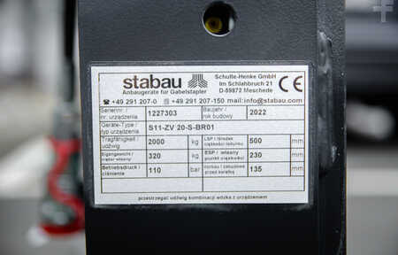 Gaffelflytter med sideflytter 2022 Stabau S11-ZV 20-S (4)