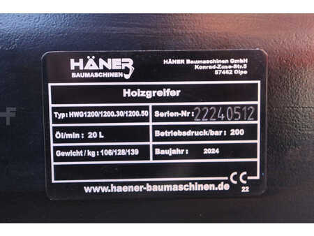 *** Ellers *** 2024  Haner HWG1200/1200.30/1200.50 (10)