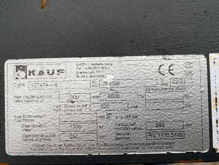 Multi-pallet handler 2/1 profile type 2020  Kaup 10T4.29-4-6 (8)