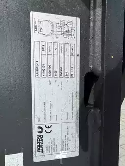 Paper roll clamps, 360° rotating  Bolzoni AR-40RJ-14 (5)