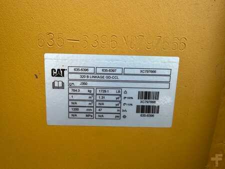 Læsseskovl - Caterpillar 320 bucket OM (7)