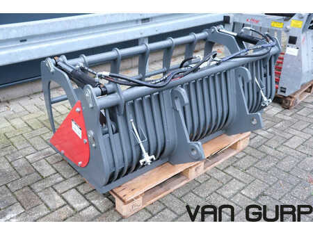 ***outros ***  - Weidemann 150cm Puinbak + inlegvel + hydraulische bovenklem (8)
