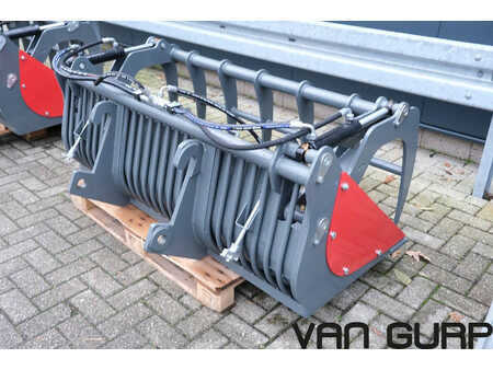 ***outros ***  - Weidemann 150cm Puinbak + inlegvel + hydraulische bovenklem (9)