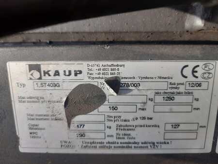 Appliance clamps, rigid arms 2006  Kaup 1,5T403G (3)