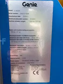 Plataforma Articulada 2013  Genie Z34N13-10346 (7)