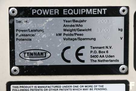 Feie- og støvsuging maskiner 2003  Tennant 6400 (4)