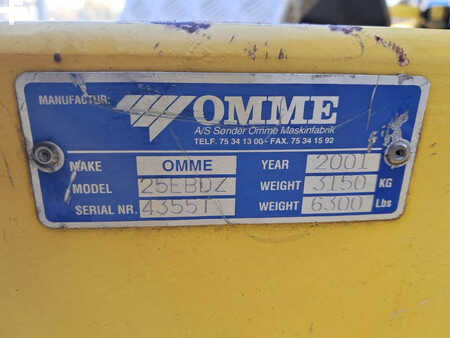 OMME Lift 2500EBDZ
