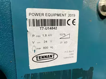 Ride On vakuový zametač 2019  TENNANT T7 ECHO (9)