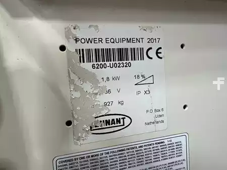 Barredora conductor incorporado 2017  TENNANT 6200 (10)