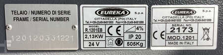 Zamiatarki samojezdne 2022  Eureka RIDER 1201 EB (3)