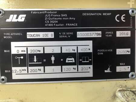 Piattaforme aeree verticali 2016  JLG TOUCAN 10E-L (7)