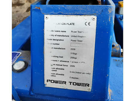 Plataformas articuladas 2009  JLG Power Tower (10)
