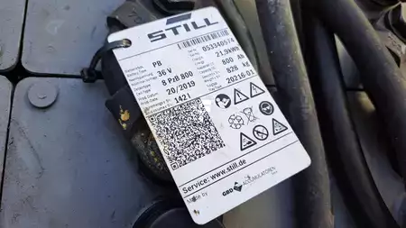 Sitte-på feie- og støvsuging maskiner 2008  Nilfisk CR1200 (13)