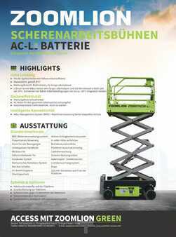 Scissor lift 2025  Zoomlion ZS0808AC-Li (1)