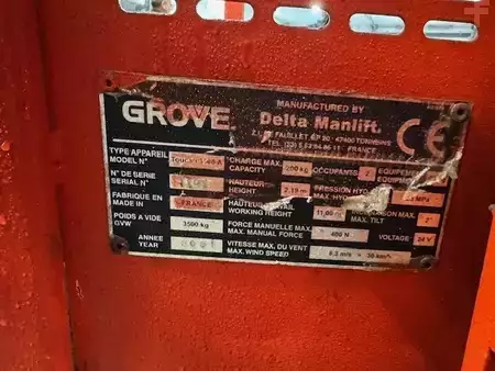 Teleskopická plošina  Grove Toucan 1100A res M.W. 20-3 (5)