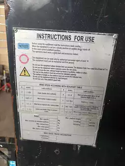 Scherenarbeitsbühne 2017  Airo XL19E Arbeitshöhe 19 Meter (23)