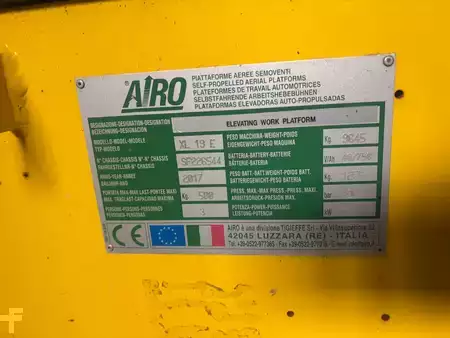 Schaarhoogwerker 2017  Airo XL19E Arbeitshöhe 19 Meter res. M.W.20.03 (20)