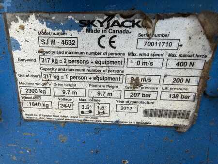 Saksinostimet 2005  Skyjack SJ III 4632 (3)