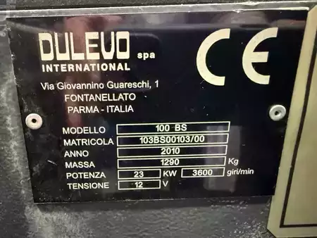 Zamiatarka odkurzająca 2010  Dulevo 100 BS (4)