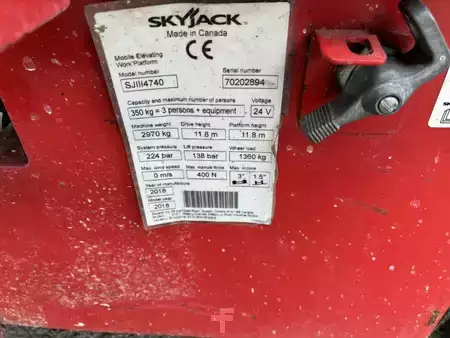 Scherenarbeitsbühne 2018  Skyjack SJ 4740 (9)
