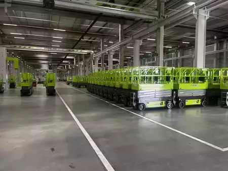 Levantamento tesoura 2026  Zoomlion ZS0808AC-Li, Li-ion, NEW, 8m/10m, OllósSzemelyEmelő (12)