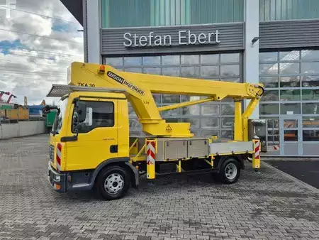 Plataforma sobre camión 2007  MAN TGL 8.150 4x2 Bison Palfinger TKA 30 (5)