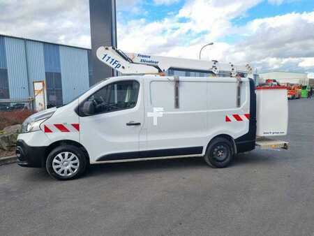 Lastvogns platform 2018  Renault Trafic dCi 120 L1H1 / France Elavateur 10,6m (4)