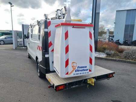 Lastvogns platform 2018  Renault Trafic dCi 120 L1H1 / France Elavateur 10,6m (5)