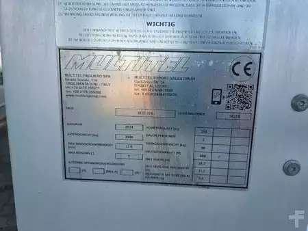 Plošina na nákladním automobilu 2024  Iveco Daily 35S14 *MULTITEL MTE 270*27Meter* (15)