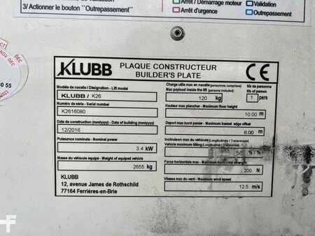 Autohoogwerker 2016 Renault Master 2.3 dCi / KLUBB K26, 12m (12)
