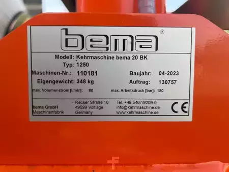 Máquina barredora 2023  Bema 20 BK Kehrmaschine / Kramer 5040 / 2023 / NEU (16)