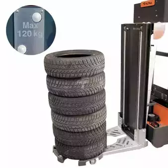 Senkrechtarbeitsbühne 2026  Faraone - Elevah E5 Tires (3)