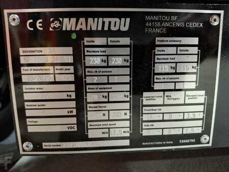 Pracovní plošina s nůžkovým zdvihem 2025  Manitou SE 1008 24V S1 (2)