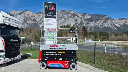 Nacelle à ciseaux 2026  Manitou SE 1008 24V S1 (1)