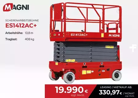 Scherenarbeitsbühne 2026  Magni ES1412AC+ (1)