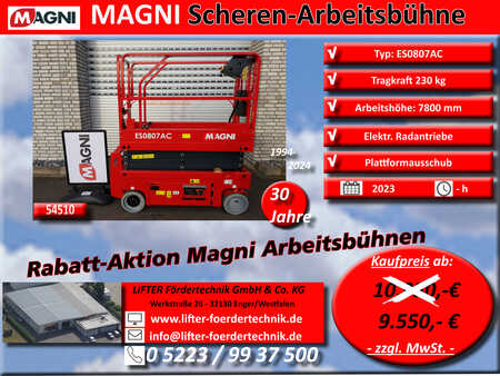 Schaarhoogwerker 2023 Magni ES0807AC (1)