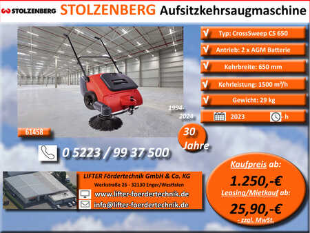 Lakaisusukoneet 2023  Stolzenberg CrossSweep CS 650 (1)