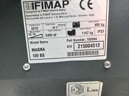 Päältäajettavat yhdistelmäkoneet 2015  Fimap Magna 100 BS (3)