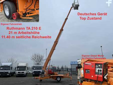 Trailer montert 2001 Ruthmann TA 210 E (1)