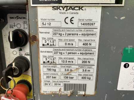 Urządzenia specjalne 2014 Skyjack SJ12 (8)