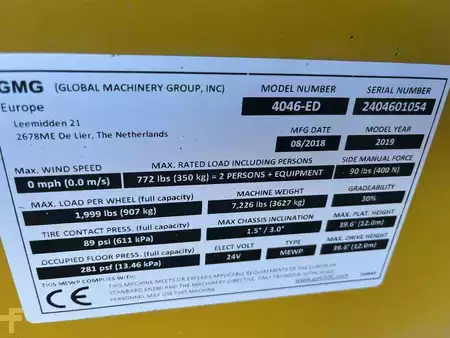 Scissor lift 2019  GMG 4046-ED (9)