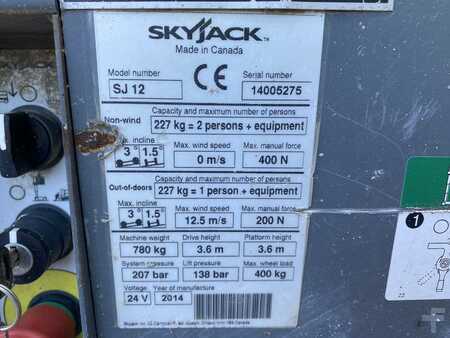 Speciální stroje 2014 Skyjack SJ12 (8)