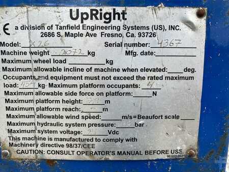 Levantamento tesoura 2004 Upright X26 (9)