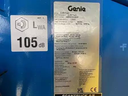 Plataformas articuladas 2024  Genie S-65 TRAX (10)