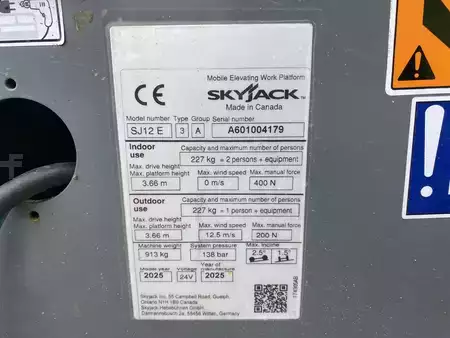 Speciale hoogwerker 2025  Skyjack SJ12 E (9)