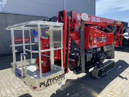 Trailed access platform 2023  Platform Basket SPIDER 20.95 STD (1)