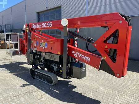 Trailed access platform 2023  Platform Basket SPIDER 20.95 STD (2)