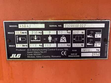 Podnośnik przegubowy 2012  JLG 450AJ (10)